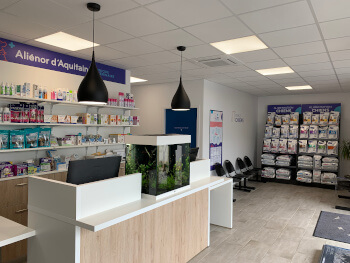 Intérieur de la clinique vétérinaire à Royan